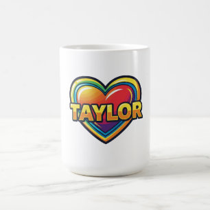 Caneca De Café Amor Taylor