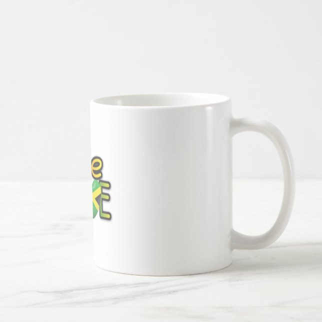 Caneca De Café Amor único na Jamaica (Direita)