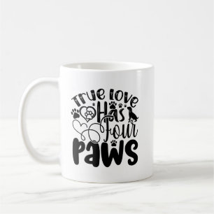 Caneca De Café Amor Verdadeiro Tem Quatro Pistas