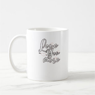 Caneca De Café Amor Você Mais Design Estético Moderno