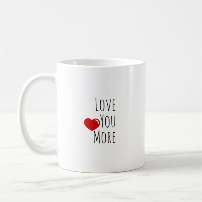 Caneca De Café Amor Você Mais Estilo Estético Refinado (Esquerda)