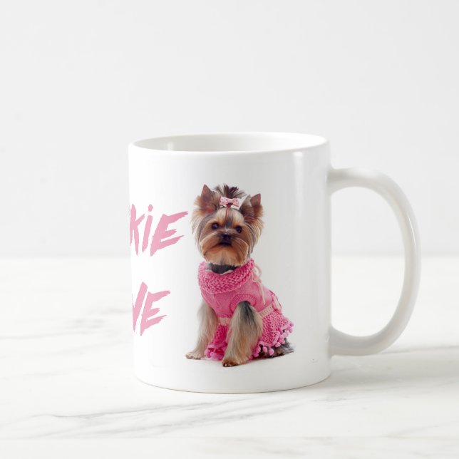 Caneca De Café Amor Yorkshire Terrier Coffee Coffee Mug (Direita)