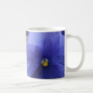 Caneca De Café Amora e Laranja Pensées c/ Foto Floral Verde 4810