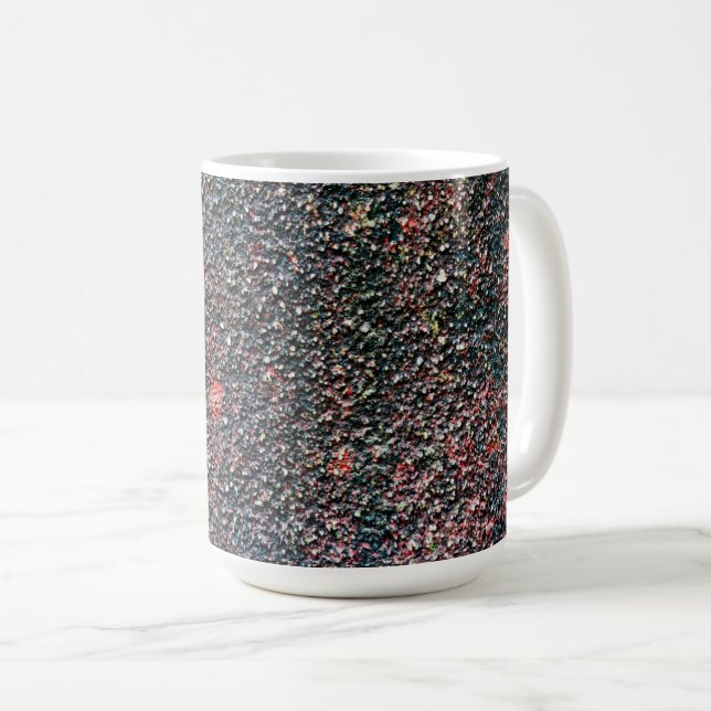 Caneca De Café amora vermelha mexida (Frente Esquerda)