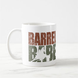 Caneca De Café Amorador de cavalos do show do Barrel Babe Western