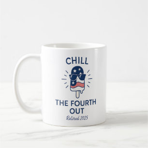 Caneca De Café Amortecer a quarta reforma engraçada do verão de 2