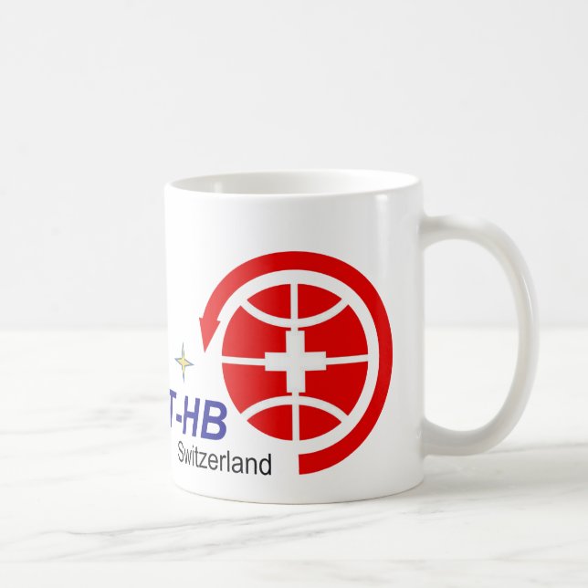 Caneca De Café AMSAT-HB Tasse (Direita)