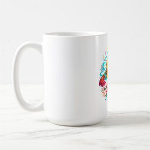 Caneca de Café Amuleto de Moedas Chinesas   P