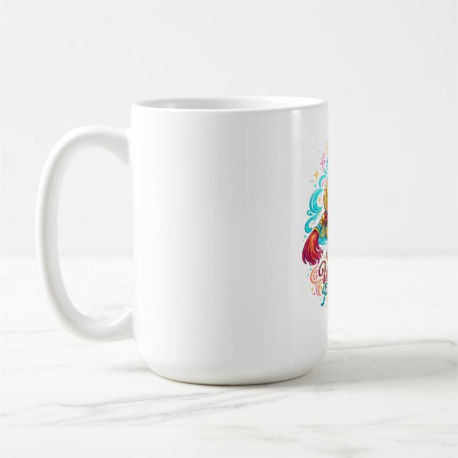 Caneca de Café Amuleto de Moedas Chinesas | P (Esquerda)