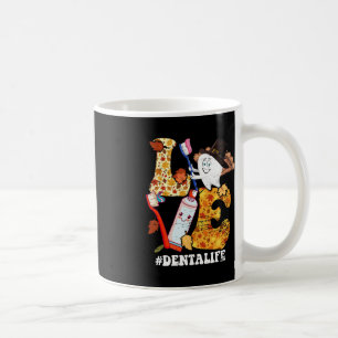 Caneca De Café AMVE Dental Life Turkey Tooth outono Thanksgi