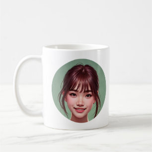 Caneca De Café Amy Cartoon Mug