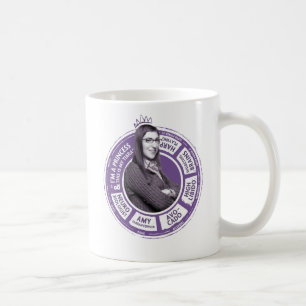 Caneca De Café Amy Farrah Fowler Info Graphic