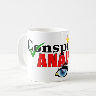 Caneca De Café Analista de Conspiração