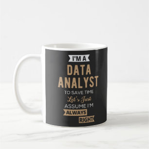 Caneca De Café Analista de Dados