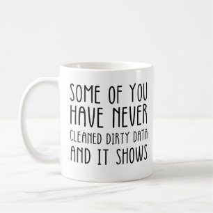 Caneca De Café Analista de Dados e Cientista de Dados Engraçado T