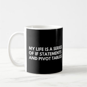 Caneca De Café Analistas de Dados Engraçados Dizendo Dados