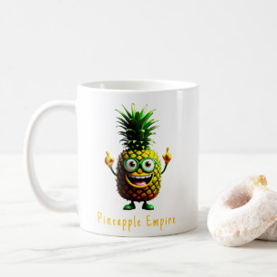 Caneca De Café Ananas - Império do Abacaxi