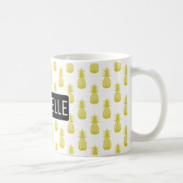 Caneca De Café Ananás Personalizado