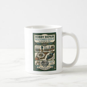 Caneca De Café Anatomia de Relógio Mecânico - Restauro de Relógio
