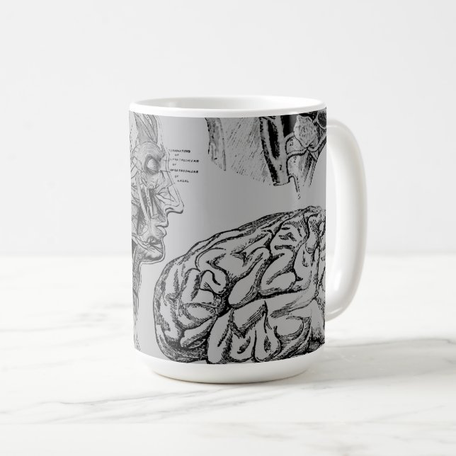 Caneca De Café Anatomy Medical Mug (Frente Esquerda)