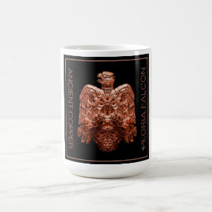 Caneca de café Ancient Copper Peoria Falcon Restor