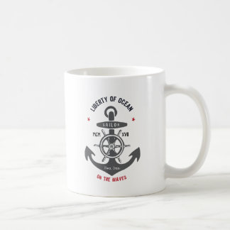 Caneca De Café Âncora Aweigh