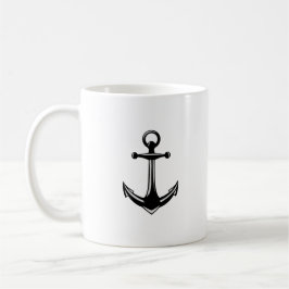Caneca De Café Âncora do navio