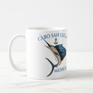 Caneca De Café Ancoradouro Náutico Cabo Sailfish San Lucas
