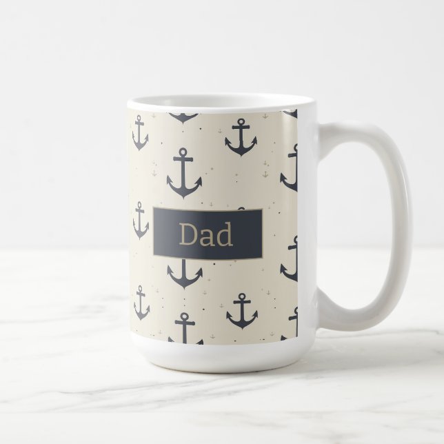 Caneca De Café Âncoras (Direita)