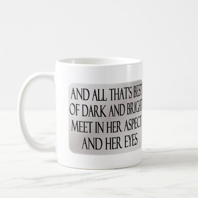 Caneca De Café Anda na beleza (Esquerda)