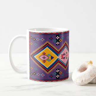 Caneca De Café Andalusian Heritage Geometric Fine Art