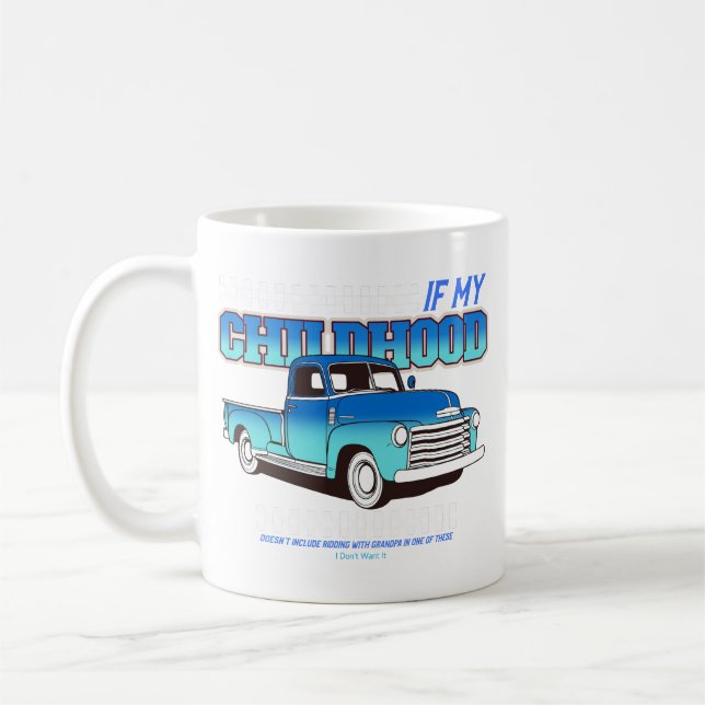 Caneca De Café Andando com o vovô (Esquerda)