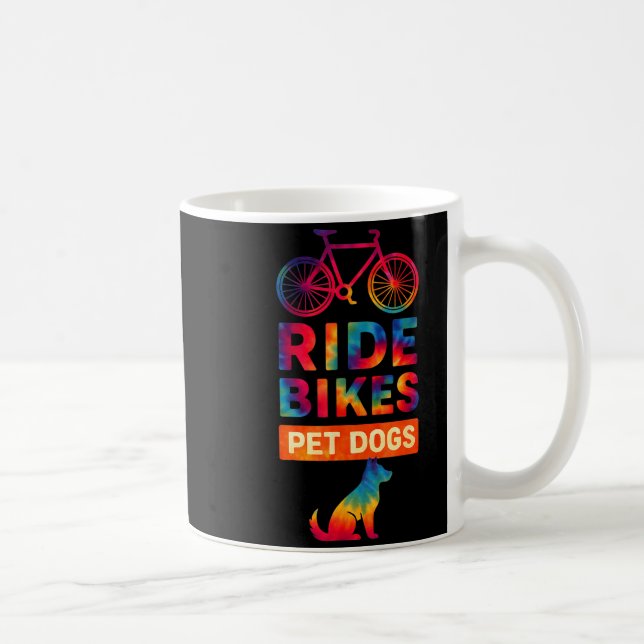 Caneca De Café Andar de Bicicleta Cuidar de Cães Bicicleta Ciclis (Direita)