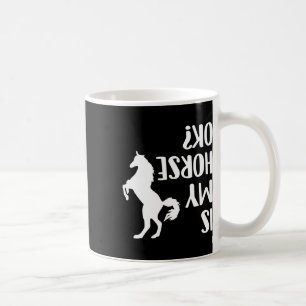 Caneca De Café Andar É Meu Cavalo Ok, Dressage Árabe Equestre