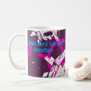 Caneca De Café Andar Mais Falar Menos Nome Personalizado