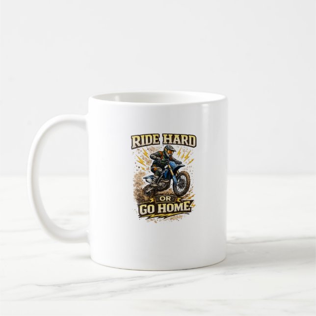 Caneca De Café Andar Rápido Permanecer Livre  Design de Corrida  (Esquerda)