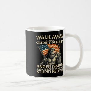 Caneca De Café Ande Longe, Sou Um Velho E Engraçado, América Gran