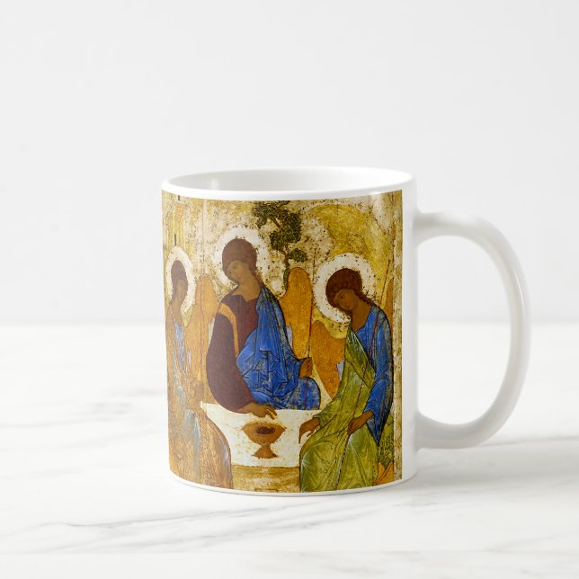 Caneca De Café Andrei Rublev , “ Holy Trinity ” (Direita)