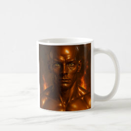 Caneca De Café Androïde regard de feu