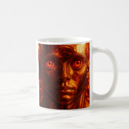 Caneca De Café Androïde yeux rouges