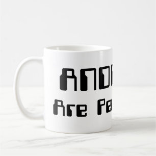 Caneca De Café ANDROIDES Também São Pessoas!