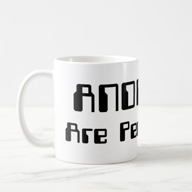 Caneca De Café ANDROIDES Também São Pessoas! (Esquerda)