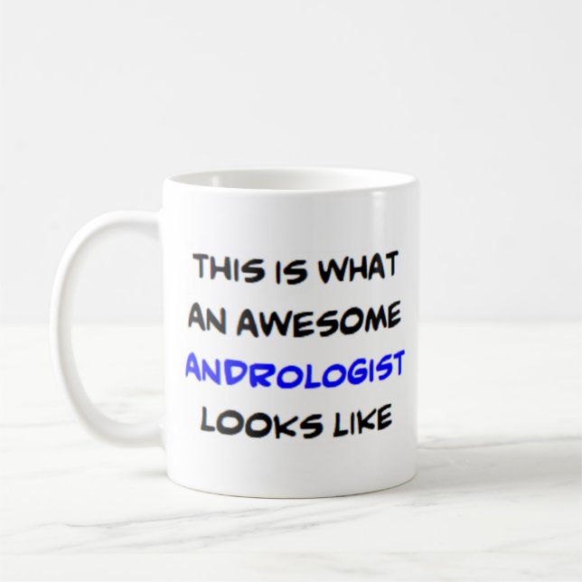 Caneca De Café andrologista, incrível (Esquerda)