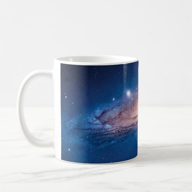 Caneca De Café Andromeda Galaxy Mug: Seu Portal para o Cosmos! (Esquerda)