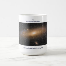 Andrômeda Galaxy por Nikkolai Davenport - 15oz Mug