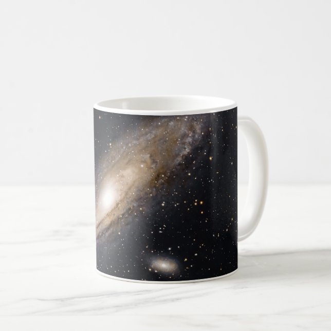 Caneca De Café Andromeda Galaxy | Space Photography (Frente Esquerda)