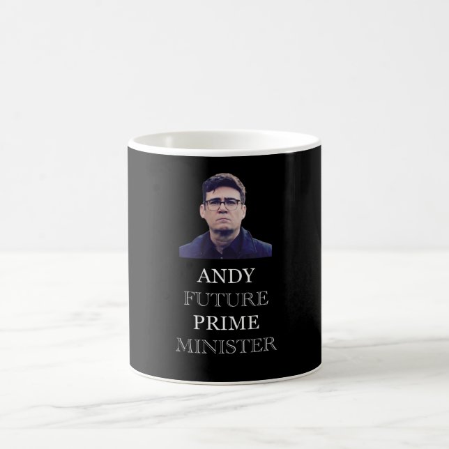 Caneca De Café Andy Future Primeiro-Ministro - Andy Burnham (Centro)