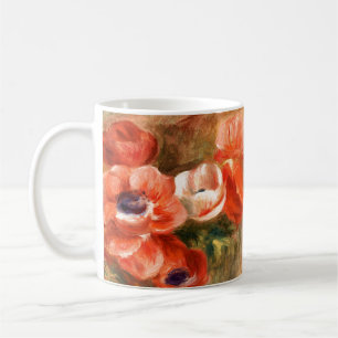 Caneca De Café Anêmonas por Mug Impressionista Renoir