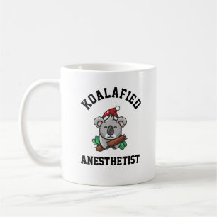 Caneca De Café Anestesiologista Koalificado 