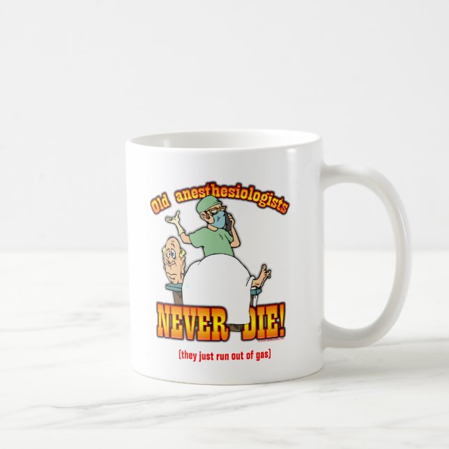 Caneca De Café Anesthesiologists (Direita)